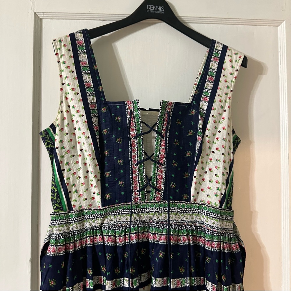 Loungees vintage Floral Patterned Prairie Dress - Picture 6 of 10